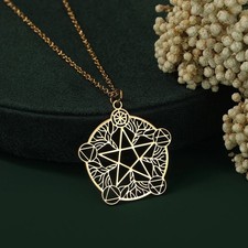 18kGold Tree of Life Pentagram