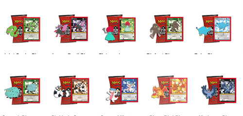 Complete metazazoo pin club - pin,