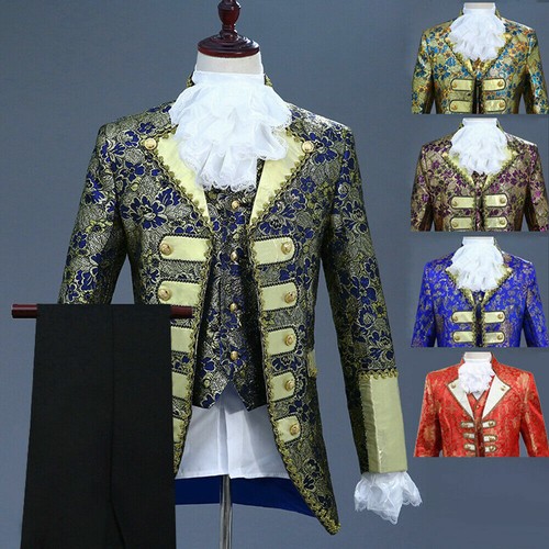 Men piece suit embroidered - men,