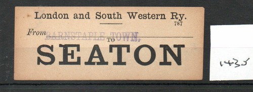 London south western - western, railway
