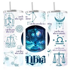 Zodiac Libra 20oz Skinny