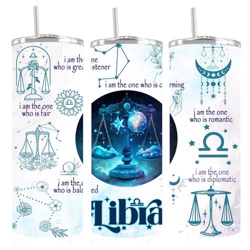 Zodiac libra 20oz - 20oz, skinny