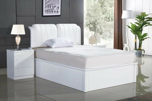 White high gloss solid - white,