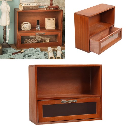 Small wooden storage cabinet - wooden,