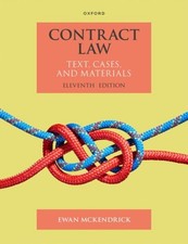 Contract Law Text Cases and