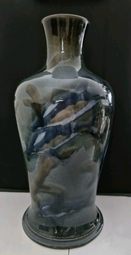 Cobridge large dolphin vase - cobridge,
