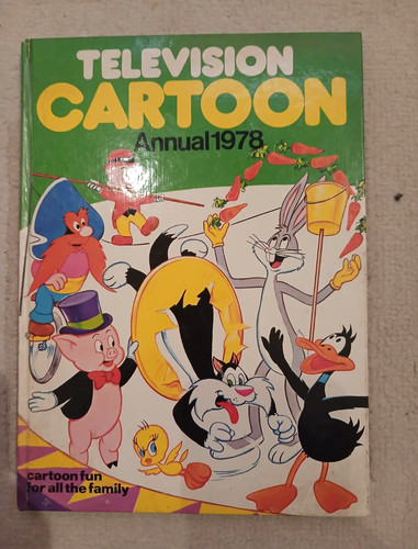 Vintage television cartoon - vintage,