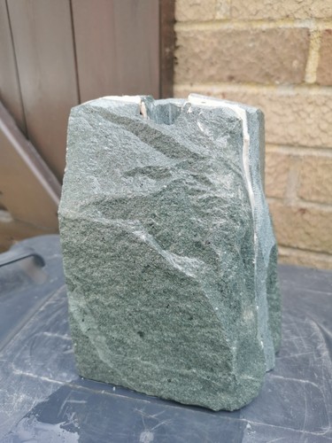 Dark green real slate small - green,