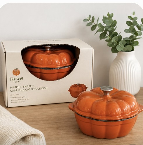 Harvest pumpkin cast - pumpkin, iron
