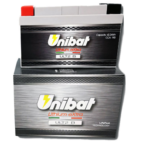 Unibat lithium batteries extra - lithium,