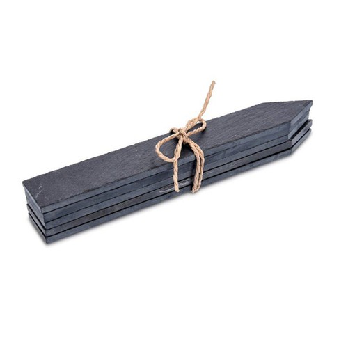 Slate plant labels reusable - slate,