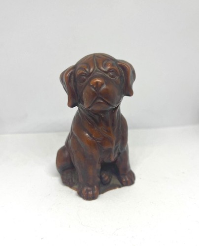 Vintage ceramic dog - ceramic, ornament
