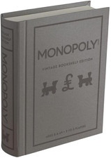 Monopoly Vintage Bookshelf Board Game UK Edition 