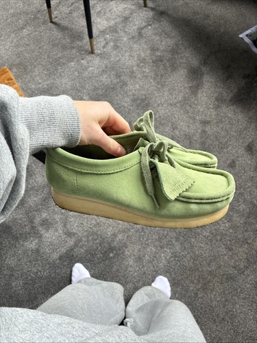 Green clark wallabees - clark,