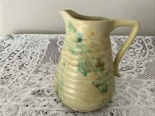Art Deco Glasgow Govancroft Pottery Ribbed Jug