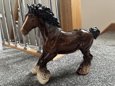 Beswick England Shire Horse