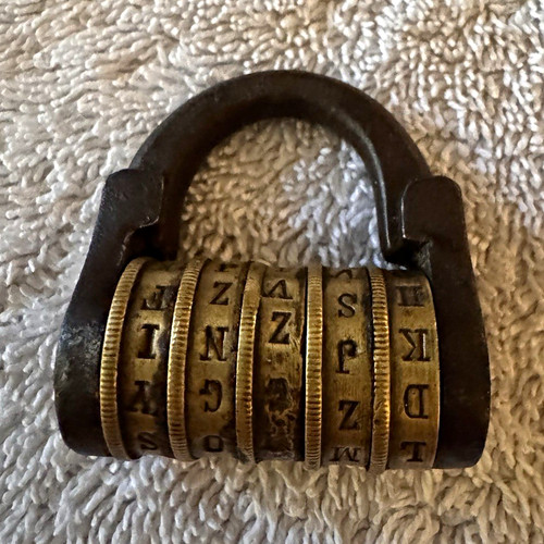 Dial letter combination - letter,