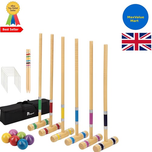 Colorful croquet set for - croquet,
