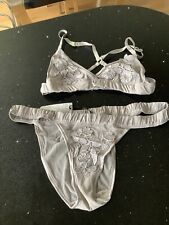 Secret  Possessions  Brand New  Grey Bra And Panties 14/16