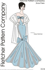 Snow Flake Dress Doll Clothes