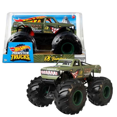 Hot wheels monster trucks - hot, v8