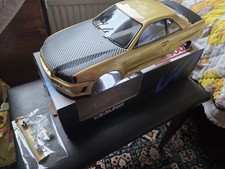Killer Body RC Skyline R34gtr Top Secret Style For Tamiya Tt01 Tt02 1/10