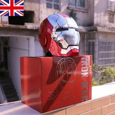 Iron Man MK5 1:1 Helmet Marvel Electric Voice Control Wearable/Birthday Gift UK