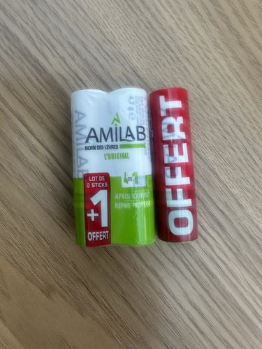 Merck amilab lip balm stick - lip, 3
