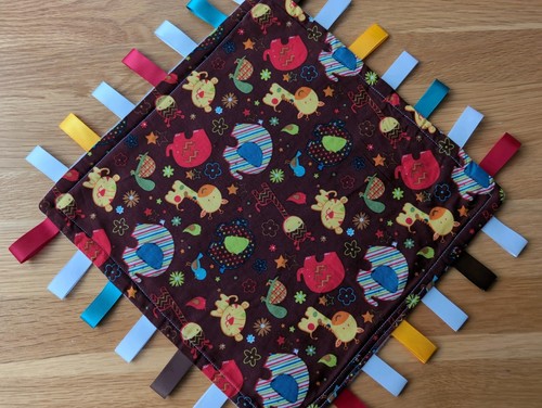 Animals taggy blanket soft - animals,