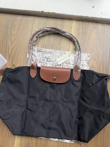 Longchamp bag black medium - longchamp, black,