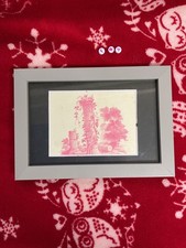 Rare Framed Vintage Antique