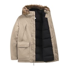 The North Face Men's McMURDO PARKA 600-Fill Goose Down Jacket Flax XXXL 3XL