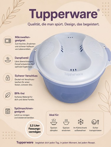 Tupperware rice master l i - l,