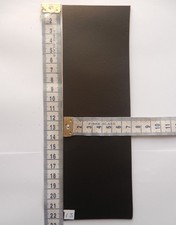 DARK BROWN - SEMI VEG TAN BUTT SPLIT LEATHER OFFCUTS 2.5MM THICK