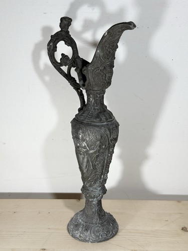 Vintage spelter ornate - spelter,