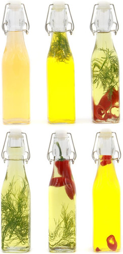 Pack clip top glass bottles - pack,