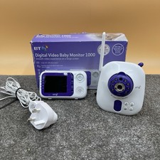 BT Digital Video Baby Monitor 1000 2.8" LCD Colour Display 2-way Audio Music