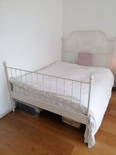IKEA Double Bed Frame and Mattress