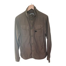 G Star Raw Filch Combat Overshirt Jacket Men M Green  Cargo Lightweight