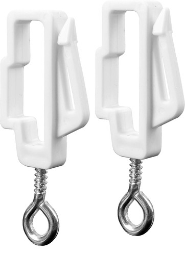 Whiteline curtain track end - whiteline,