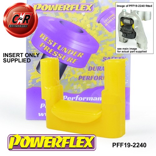 Powerflex eng mnt insert - up,