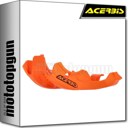 Acerbis skid plate orange - skid,