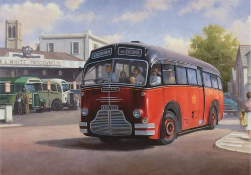 Midland red birmingham evesham - birmingham,