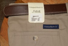 FARAH  trousers mens  42W 31L