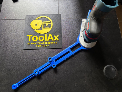 Adjustable circle cutting jig - circle,