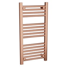 Brushed Copper Towel Rail