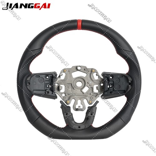 Full leather steering - leather, wheel