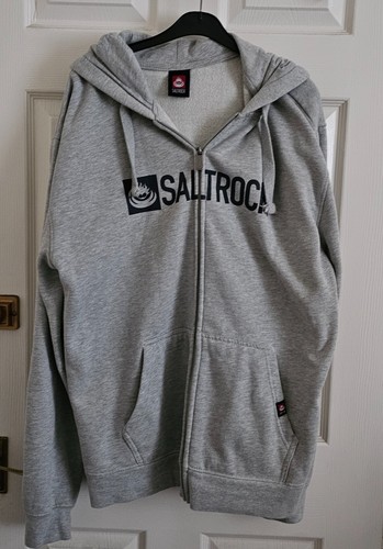 Salt rock mens large hoodie - rock,