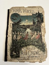 Antique  Piano  Sheet Music