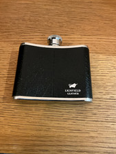 Litchfield leather hip flask